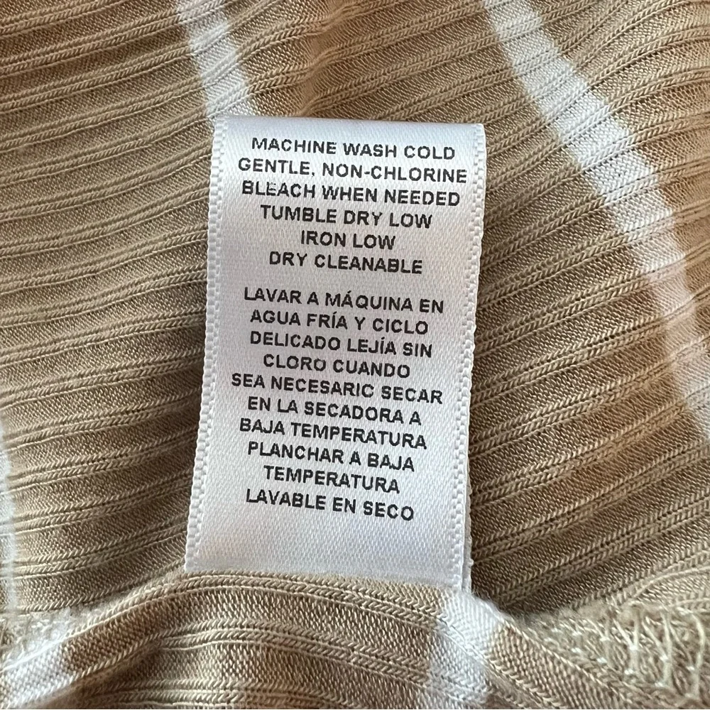 Leo & Nicole long sleeve striped Size S NWOT - Picture 4 of 5